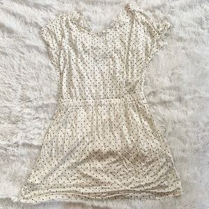 RVCA White Polka Dot Dress